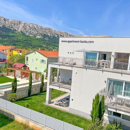 Apartment Baska, Exklusive Apartments Mit Poolarea In Baska, Krk - Kroatien 外观 照片