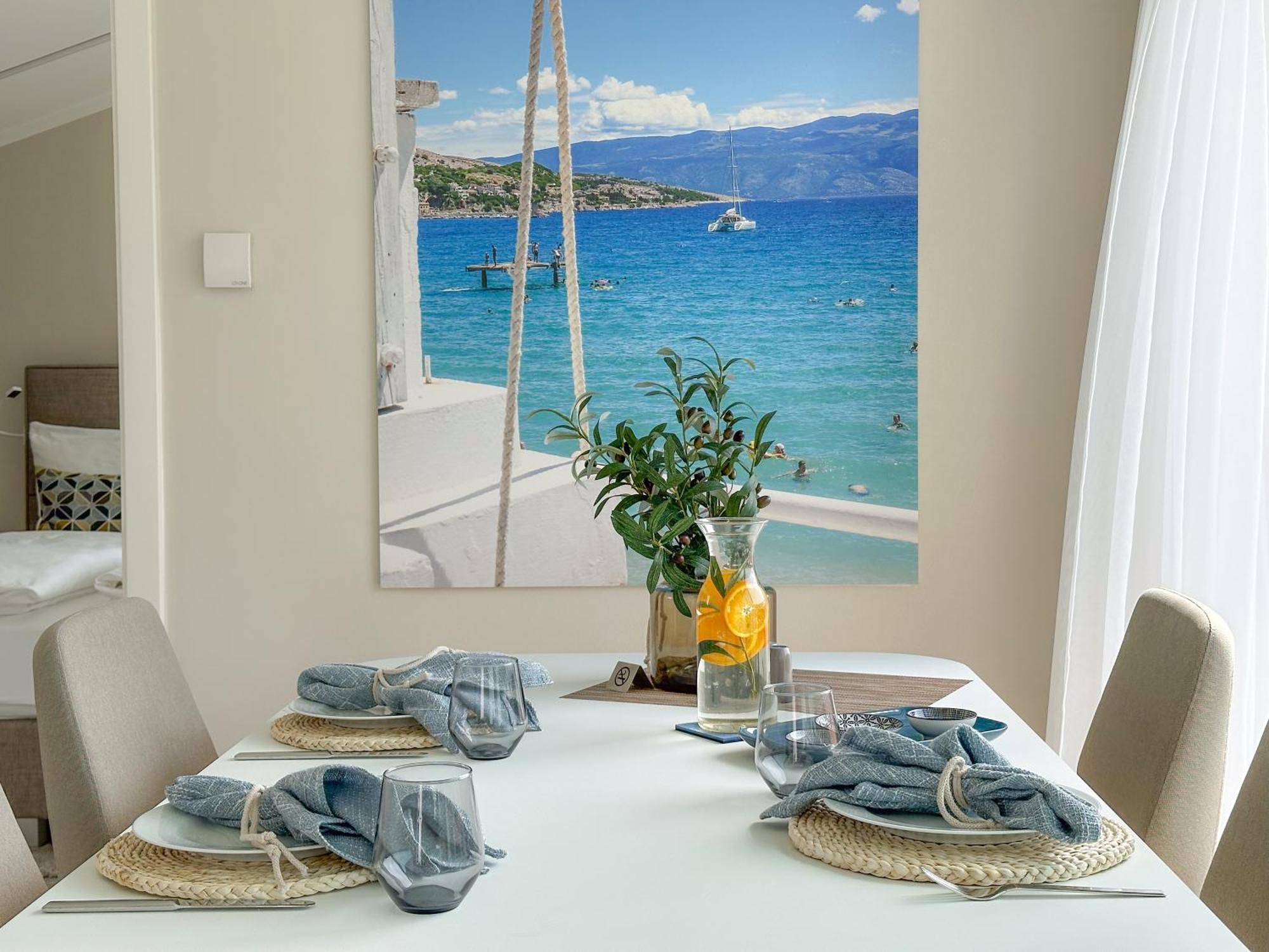 Apartment Baska, Exklusive Apartments Mit Poolarea In Baska, Krk - Kroatien 外观 照片