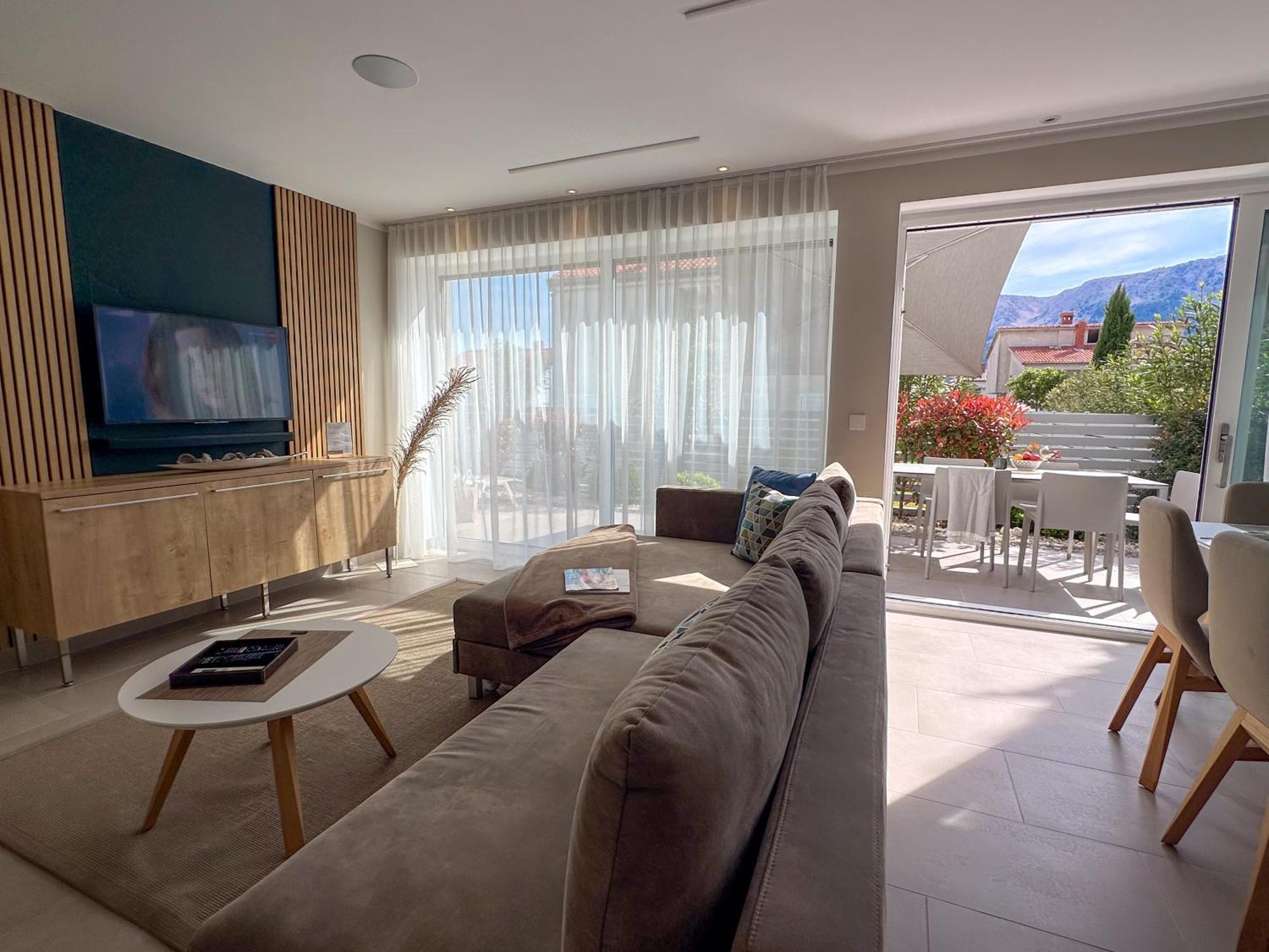 Apartment Baska, Exklusive Apartments Mit Poolarea In Baska, Krk - Kroatien 外观 照片