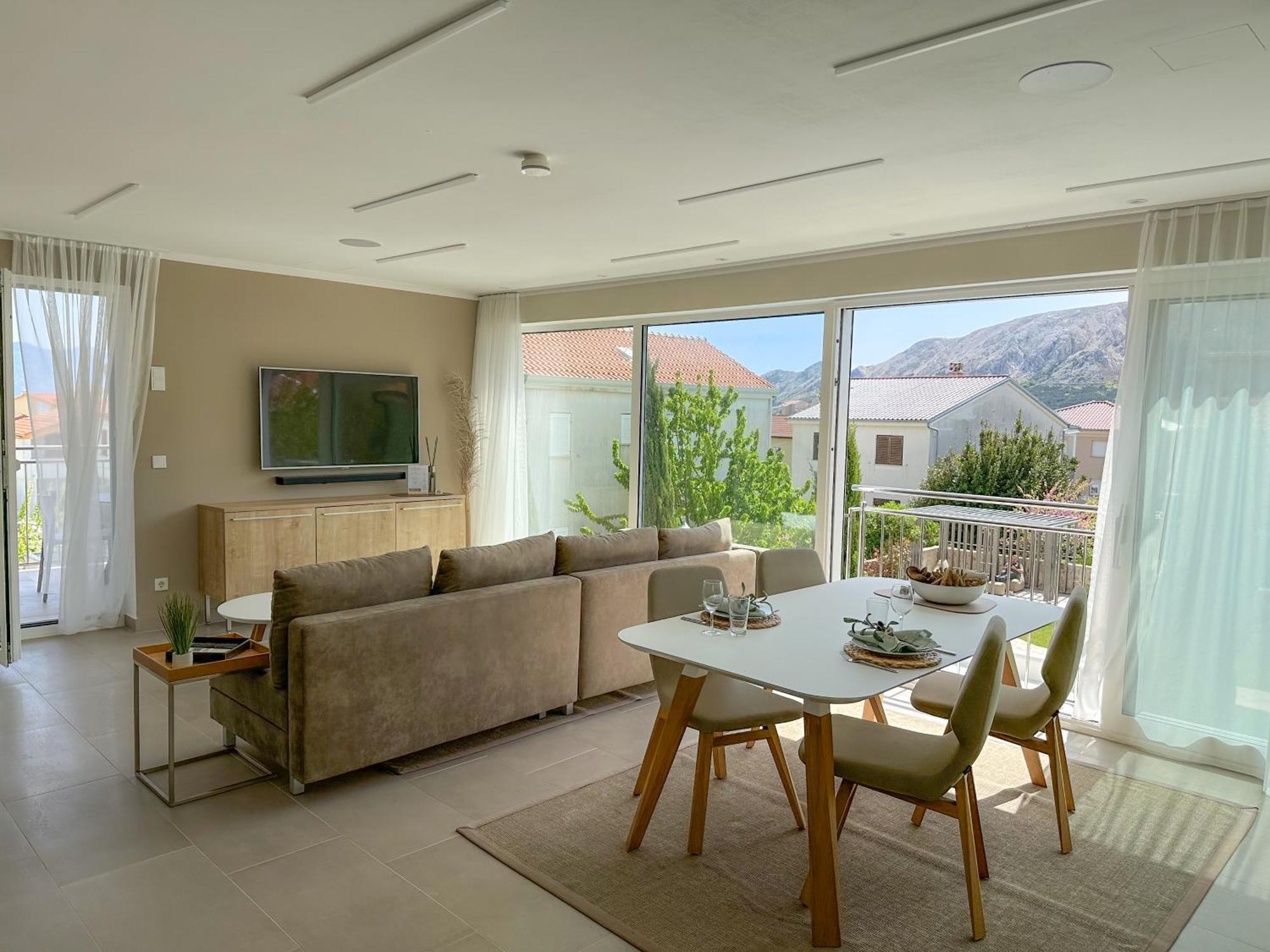 Apartment Baska, Exklusive Apartments Mit Poolarea In Baska, Krk - Kroatien 外观 照片